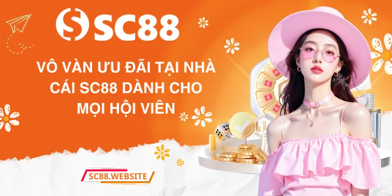 Vô vàn ưu đãi tại nhà cái SC88 dành cho mọi hội viên